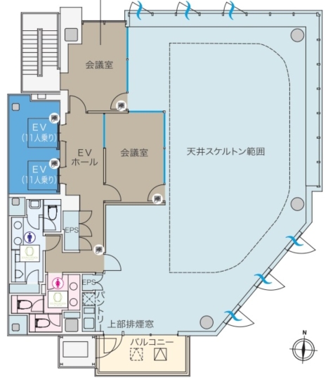 【敷金最大0】千駄ヶ谷駅徒歩5分！眺望抜群、快適性にも優れたセットアップオフィスの写真1