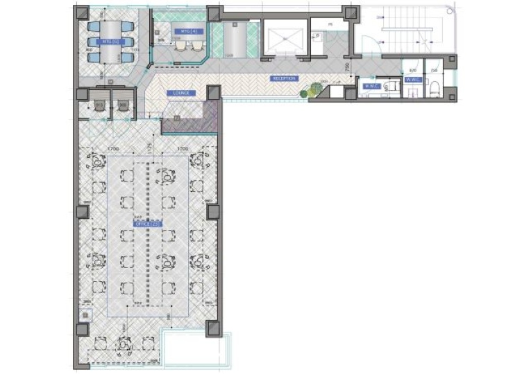 日本橋駅徒歩2分！東京駅も徒歩圏内のホテルライクな内装付きセットアップオフィスの写真1