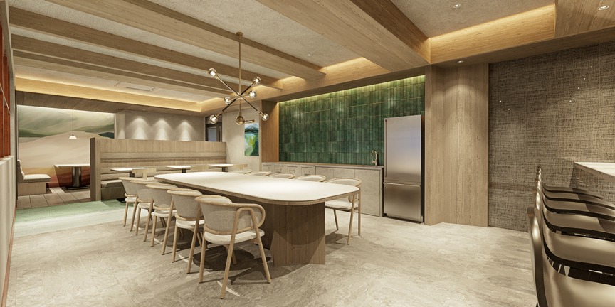 【仲介手数料不要】飯田橋駅徒歩7分、ホテルライクなラウンジ付きセットアップオフィスの写真4