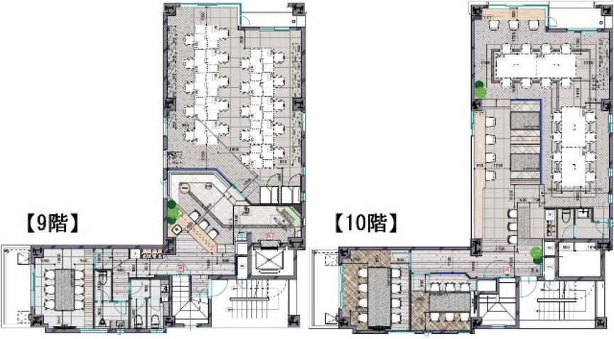 【仲介手数料・原状回復不要】茅場町駅徒歩1分、設備充実のフルセットアップオフィスの写真2