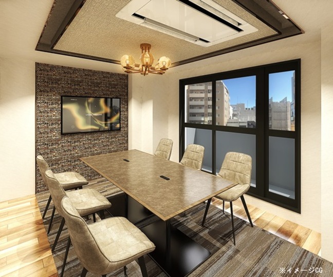 【仲介手数料・原状回復不要】茅場町駅徒歩1分、設備充実のフルセットアップオフィスの写真3