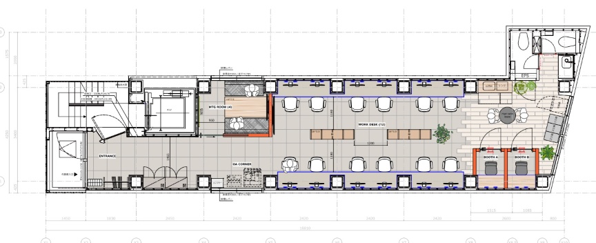 【敷金・原状回復不要】渋谷駅徒歩5分！12名規模の築浅フルセットアップオフィスの写真9