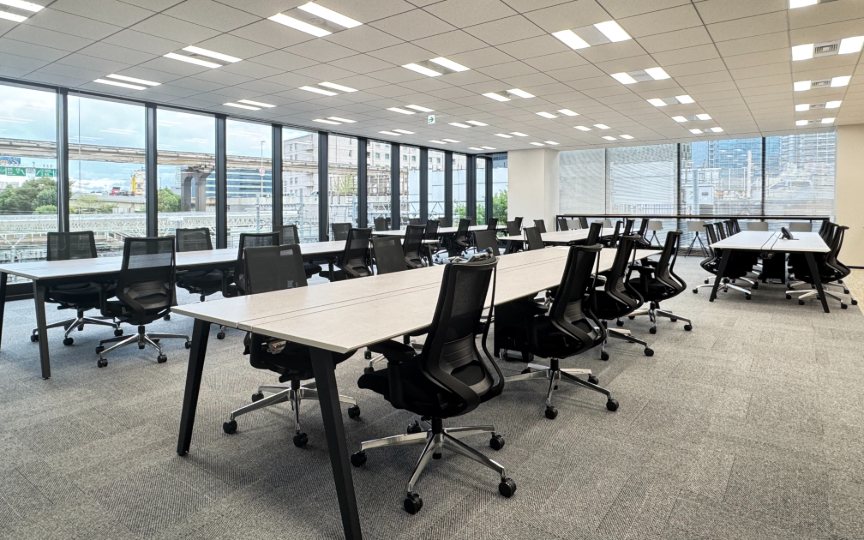 【敷金最大0】浜松町駅3分｜内装・家具付き、セキュリティも充実のフルセットアップオフィス