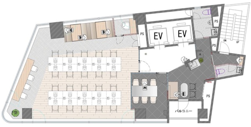 神田駅徒歩2分！2023年リニューアル、内装・家具完備のフルセットアップオフィスの写真2