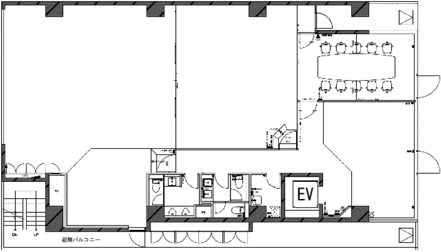 築地駅から徒歩7分、大規模リニューアル済みビルのセットアップオフィスの写真11