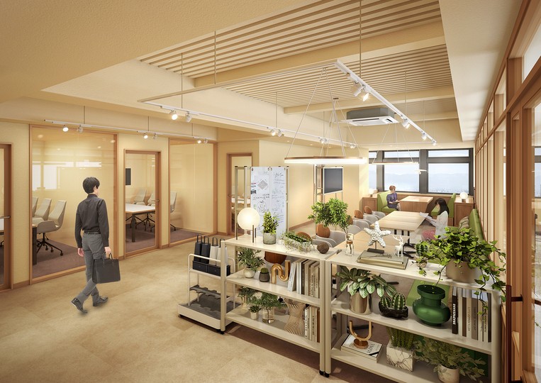 新宿御苑前駅徒歩4分！高級感のあるデザインと高い機能性を兼ね備えたセットアップオフィス