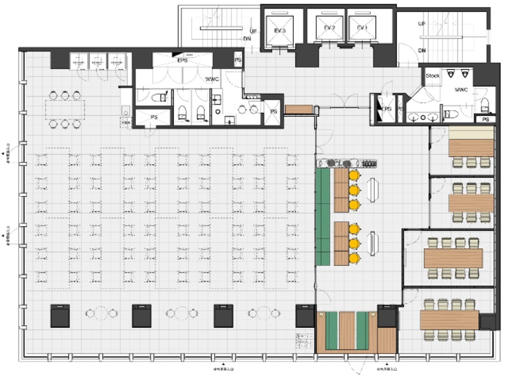 新宿御苑前駅徒歩4分！高級感のあるデザインと高い機能性を兼ね備えたセットアップオフィスの写真2