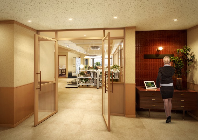 新宿御苑前駅徒歩4分！高級感のあるデザインと高い機能性を兼ね備えたセットアップオフィスの写真3