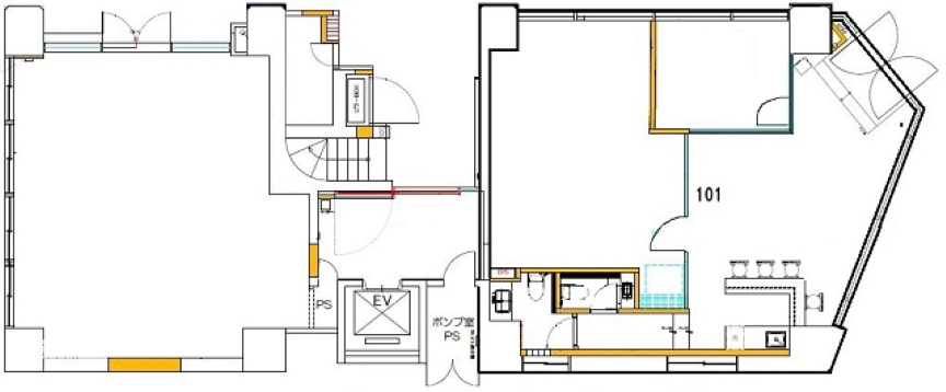 JR秋葉原駅徒歩7分！屋上テラス利用可、開放感のある内装付きのセットアップオフィスの写真2