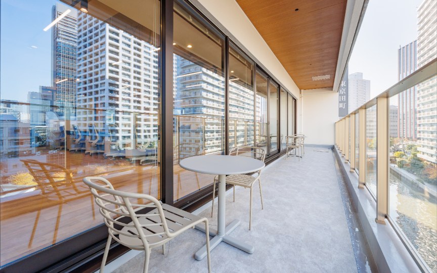 田町駅徒歩5分！原状回復不要の新築フルセットアップオフィスの写真11