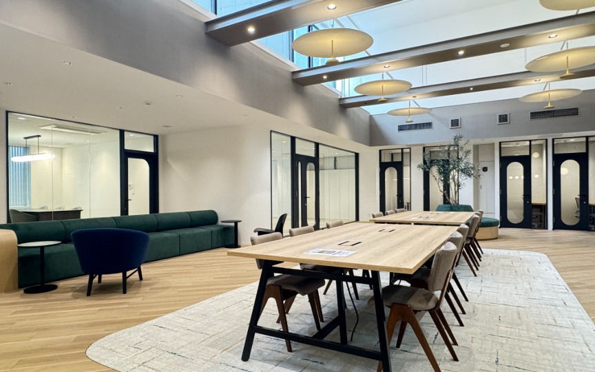 市ヶ谷駅徒歩5分！2025年リノベーション完了のフルセットアップオフィスの写真n10