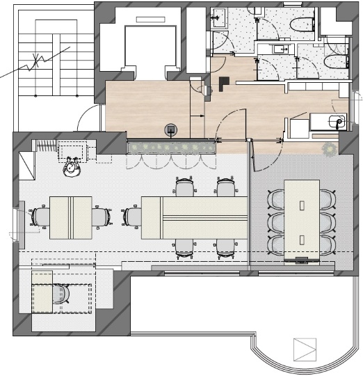 【敷金0・原状回復不要】神田駅徒歩6分｜家具・Wi-Fi完備の小規模フルセットアップオフィスの写真2