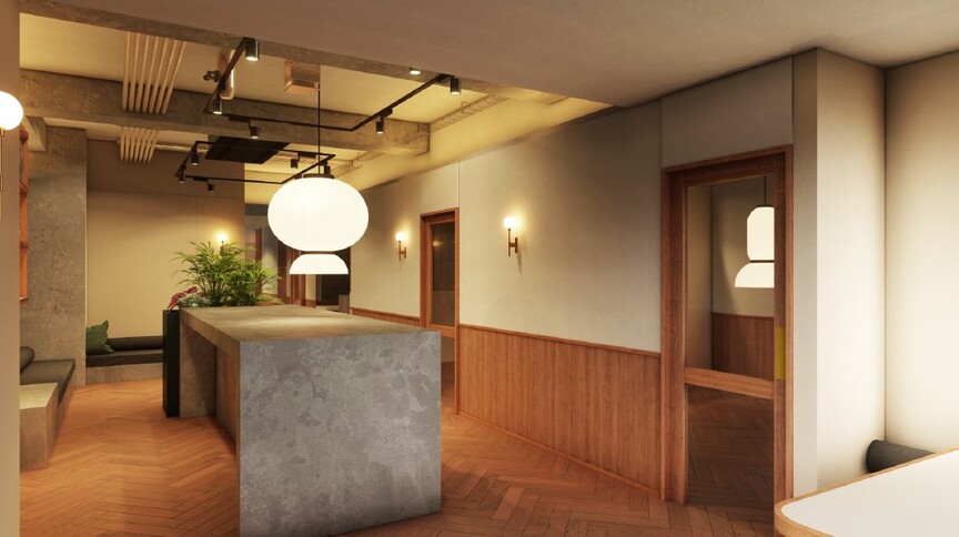 【敷金・原状回復不要】半蔵門駅徒歩2分、デザイン性と機能性を兼ね備えたフルセットアップオフィスの写真3