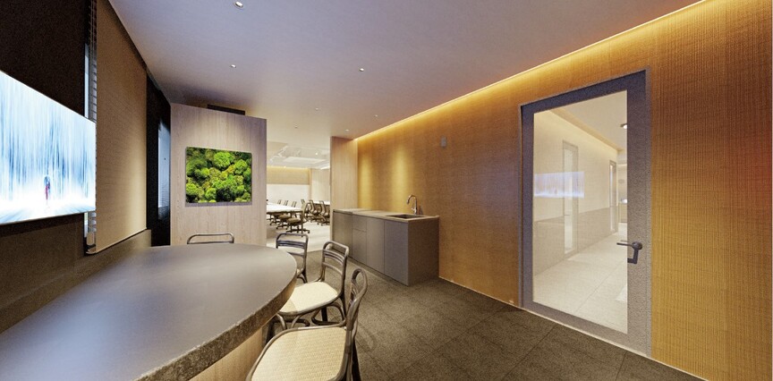 【仲介手数料不要】三田駅徒歩2分！2025年10月内装工事完了の新装フルセットアップオフィスの写真4