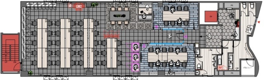 【敷金最大0】本郷三丁目駅徒歩2分｜多様な働き方に対応する、モダンな内装のフルセットアップオフィスの写真2