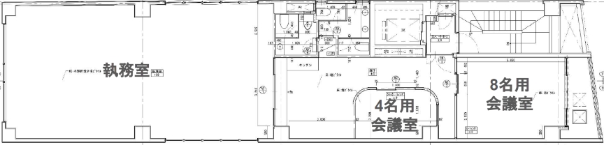 四谷三丁目徒歩2分！敷金1ヶ月のみ／原状回復不要のセットアップオフィスの写真1
