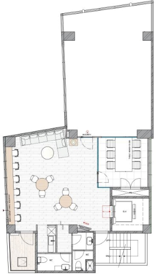 JR馬喰町駅徒歩2分、明るく温かみのある空間が魅力のセットアップオフィスの写真1