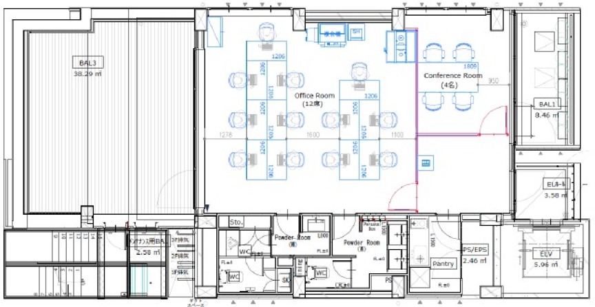 【敷金0・原状回復不要】田町駅徒歩5分！2026年1月竣工の小規模向け新築セットアップオフィスの写真1