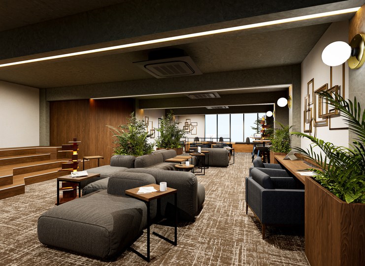 【敷金0・原状回復不要】田町駅徒歩5分の内装付き新築セットアップオフィスの写真4