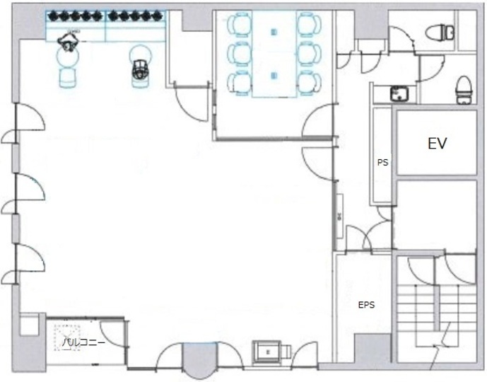 神田駅徒歩1分！内装工事不要、家具付き会議室も備えたセットアップオフィスの写真9