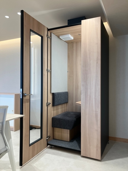 【仲介手数料0】新宿御苑前駅4分！25年9月リニューアルのフルセットアップオフィスの写真9