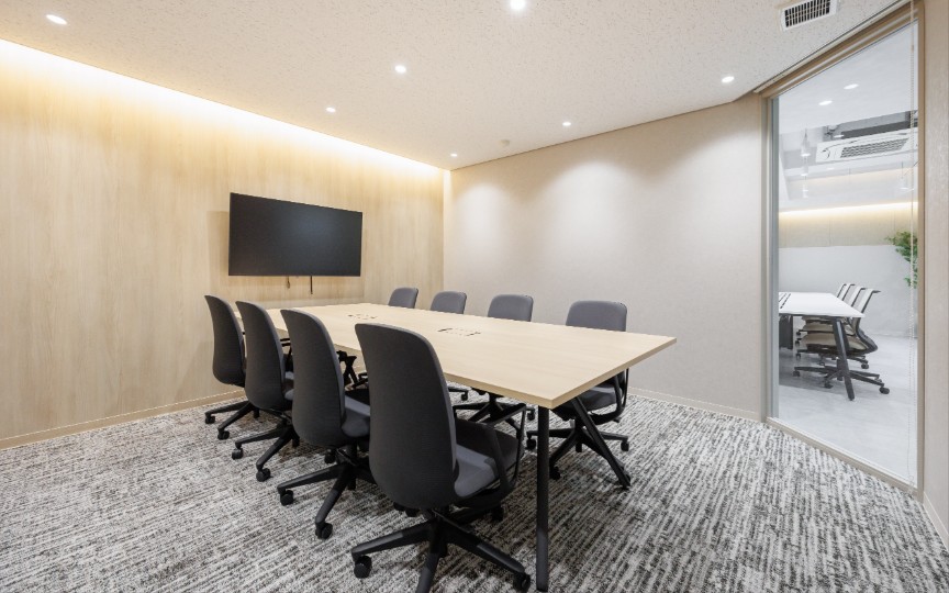 【仲介手数料不要】三田駅徒歩2分！2025年10月内装工事完了の新装フルセットアップオフィスの写真9