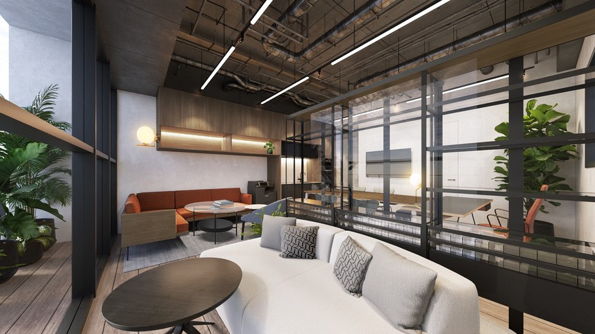 【SOHO利用可】2025年12月竣工のハイグレードな新築フルセットアップオフィス の写真3