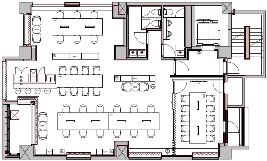 【原状回復義務なし】神保町駅徒歩7分、共用部充実のハイグレードな新築フルセットアップオフィスの写真3