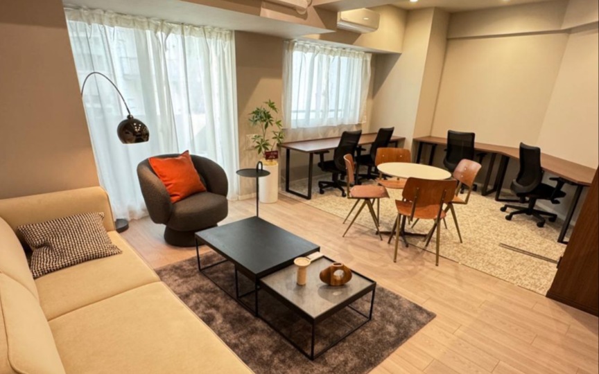 【SOHO利用可】渋谷駅直結！小規模向け、家具・テレカンブース付きのフルセットアップオフィス