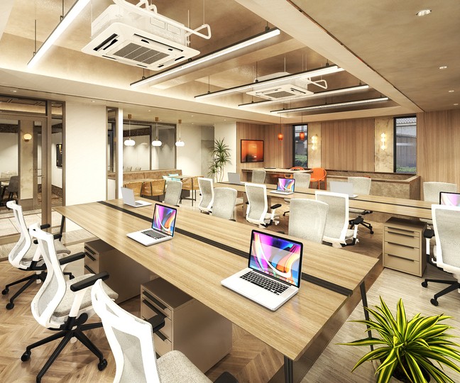 半蔵門駅徒歩1分！会議室・個室ブース完備、モダンなデザインの新装フルセットアップオフィスの写真3