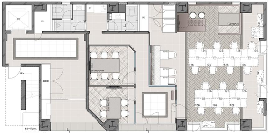 半蔵門駅徒歩1分！会議室・個室ブース完備、モダンなデザインの新装フルセットアップオフィスの写真4