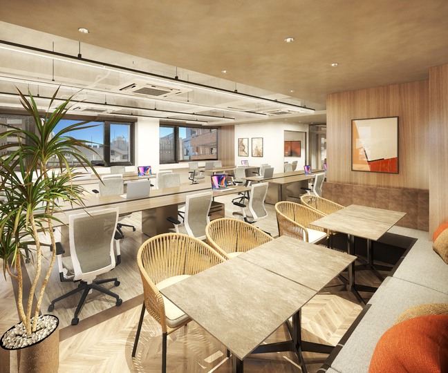 半蔵門駅徒歩1分！会議室・個室ブース各2室完備、洗練されたデザインが魅力のフルセットアップオフィスの写真2