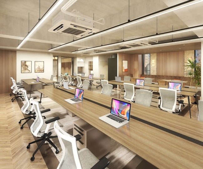 半蔵門駅徒歩1分！会議室・個室ブース各2室完備、洗練されたデザインが魅力のフルセットアップオフィスの写真3