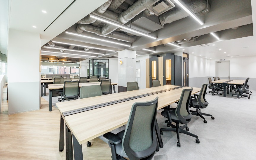 人形町駅徒歩6分！開放的で洗練されたデザインが魅力のフルセットアップオフィス