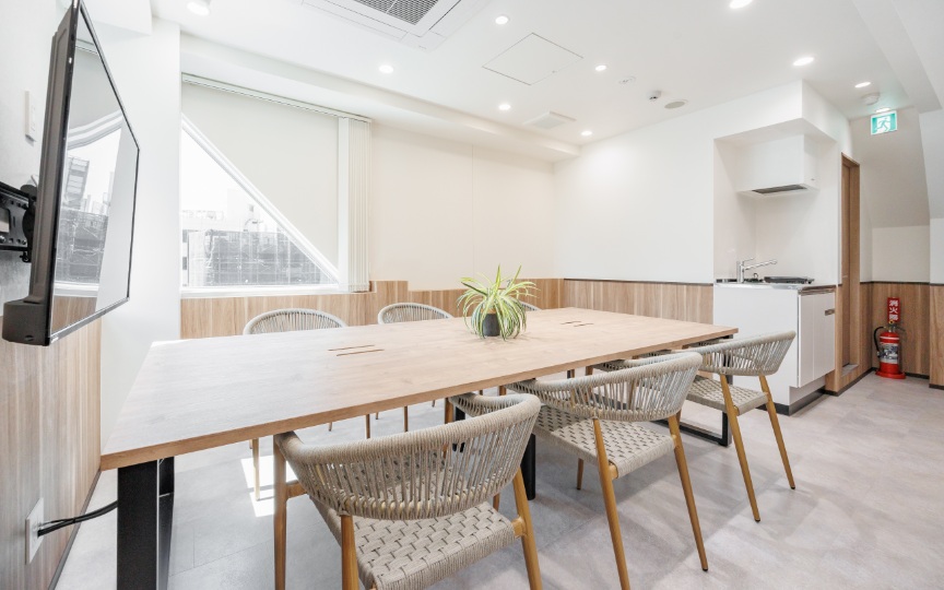 【原状回復不要】五反田駅徒歩5分！眺望にも優れた、希少なメゾネット型フルセットアップオフィスの写真07