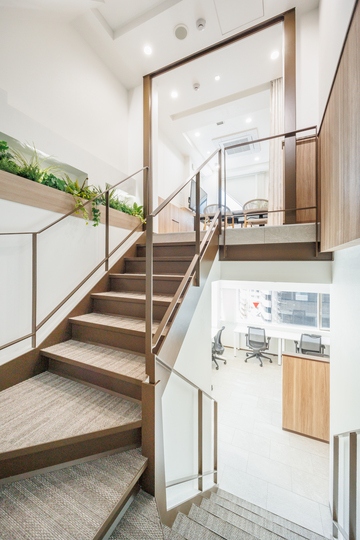 【原状回復不要】五反田駅徒歩5分！眺望にも優れた、希少なメゾネット型フルセットアップオフィスの写真10