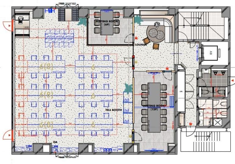 大門駅徒歩2分！ワークスペース充実の、東京タワーを臨む屋上テラス付きセットアップオフィスの写真1