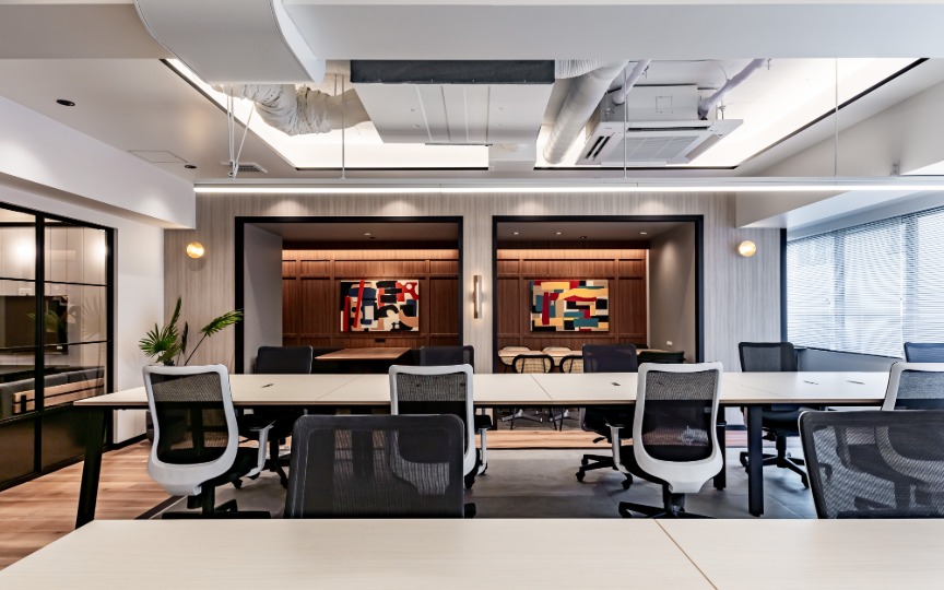 【敷金0・原状回復無】市ヶ谷駅徒歩1分のWi-Fi付新装フルセットアップオフィス