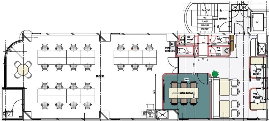 【敷金最大0】中目黒駅徒歩3分、25年12月リニューアルの新装セットアップオフィスの写真11
