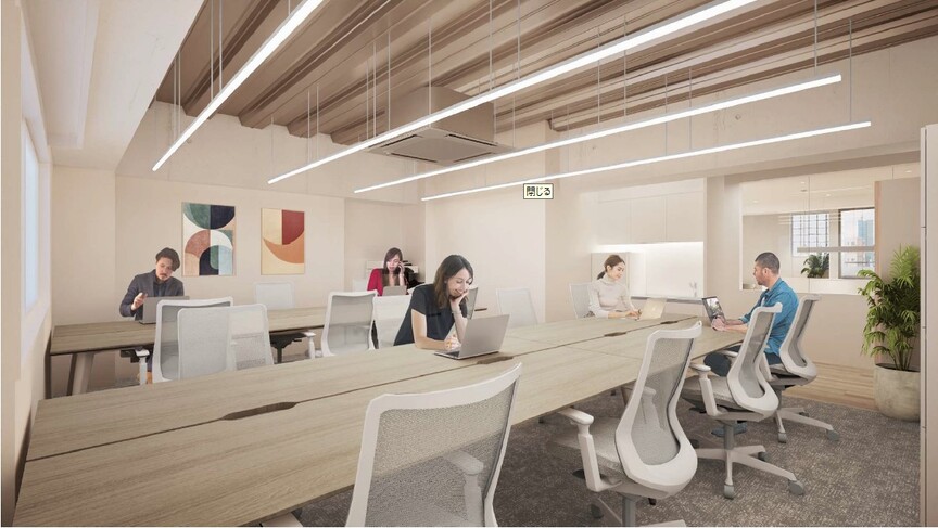 【敷金0・原状回復不要】淡路町駅徒歩2分、Wi-Fi完備のモダンなフルセットアップオフィスの写真5