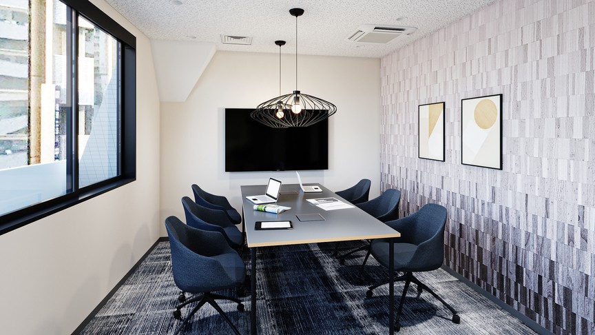 【26年3月リニューアル】小伝馬町駅3分！モダンな内装・家具付きの新装フルセットアップオフィスの写真4