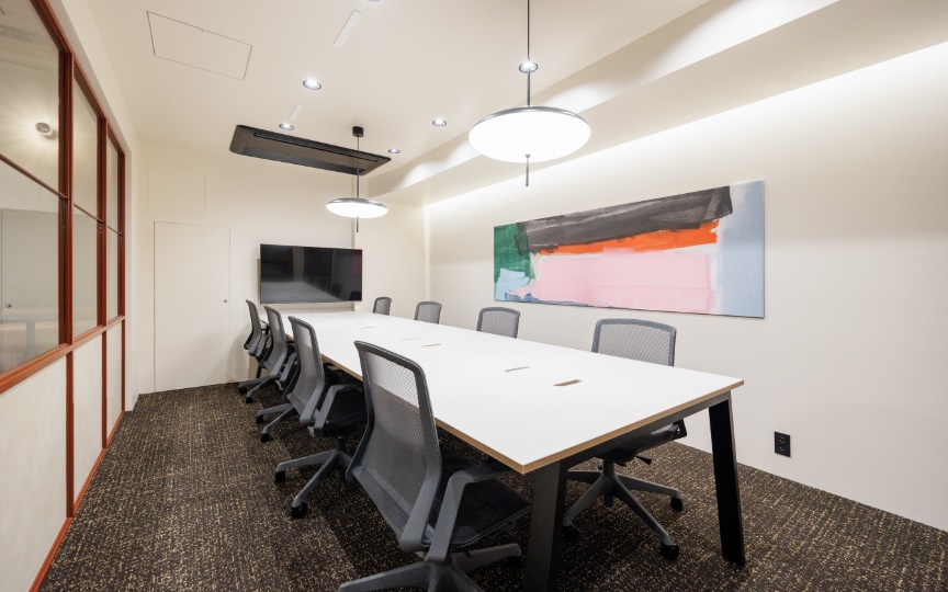 【敷金0・原状回復不要】渋谷駅徒歩3分！共有ラウンジが魅力の、小規模向けフルセットアップオフィスの写真9