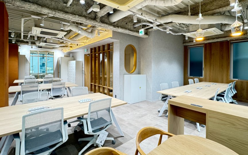 【敷金0・原状回復不要】渋谷駅徒歩6分！共用部充実のWi-Fi付フルセットアップオフィス