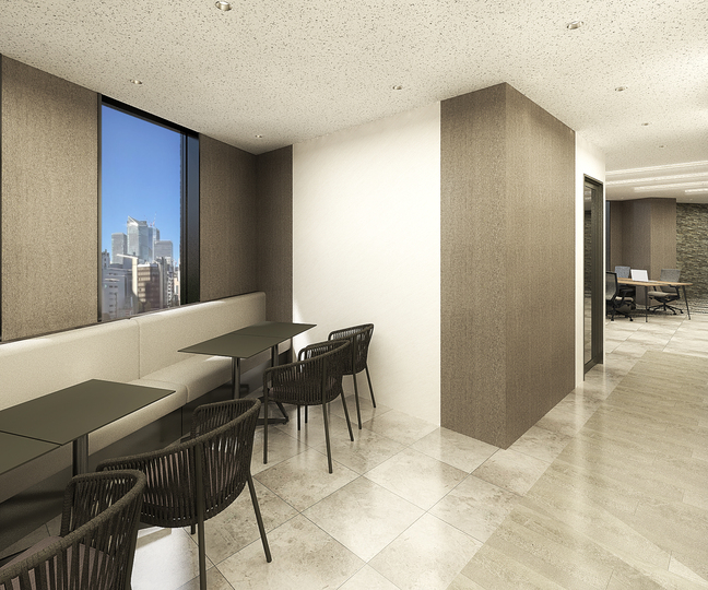 八丁堀駅徒歩1分！会議室・専用のラウンジスペースを備えた築浅セットアップオフィスの写真3