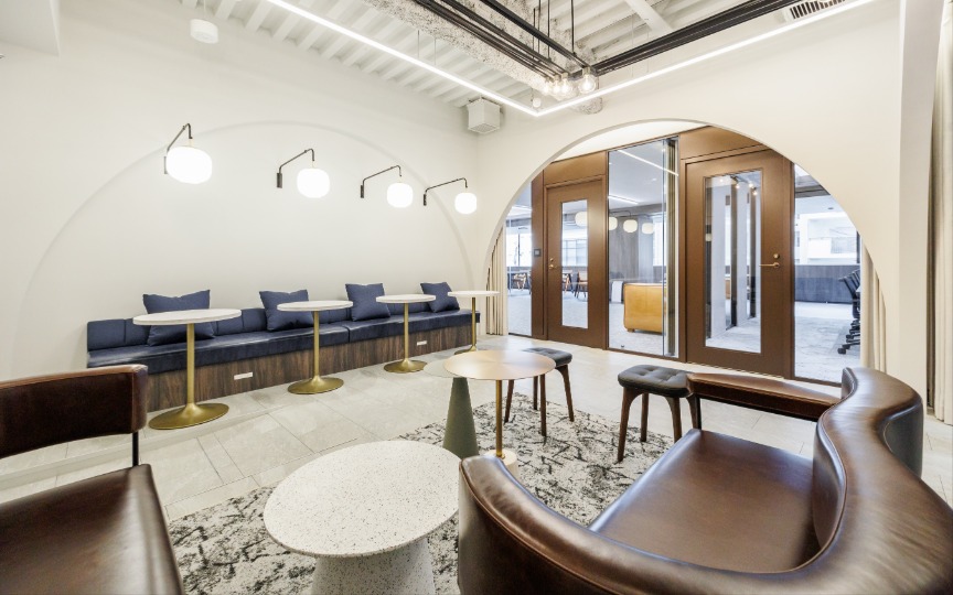 五反田駅5分！ホテルライクなラウンジスペースが魅力の大型セットアップオフィスの写真1