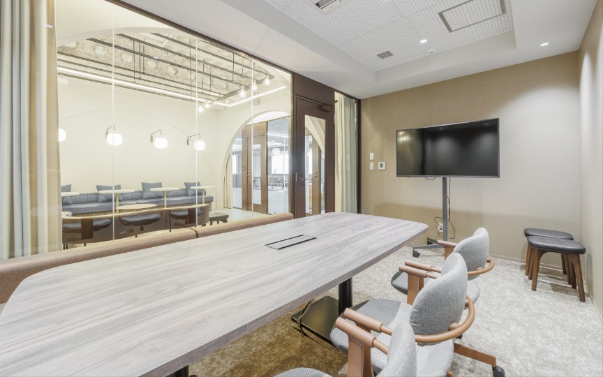 五反田駅5分！ホテルライクなラウンジスペースが魅力の大型セットアップオフィスの写真2