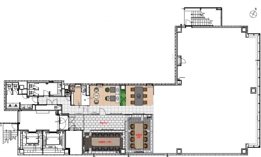 【敷金最大0】市ヶ谷駅徒歩4分！会議室2室付きの大規模向けセットアップオフィスの写真10