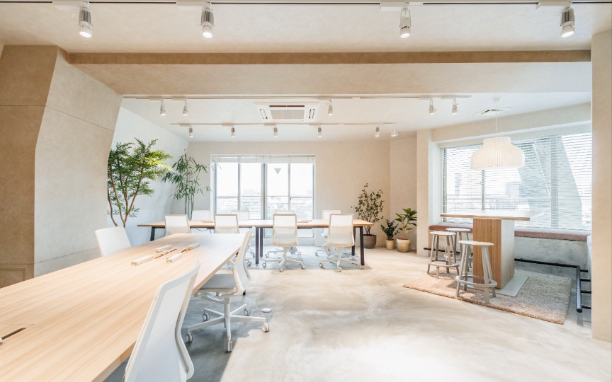 市ヶ谷駅徒歩7分｜眺望抜群の専用テラスが魅力の、メゾネット型フルセットアップオフィスの写真07