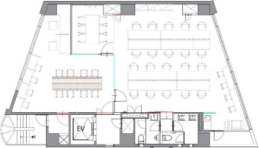 【敷金最大0】神田駅徒歩2分！JR秋葉原駅も利用可能、内装・家具完備のフルセットアップオフィスの写真8