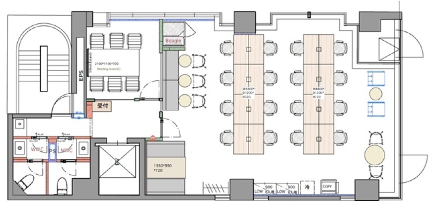 【敷金0・原状回復不要】本郷三丁目駅徒歩5分、Wi-Fi完備のフルセットアップオフィスの写真6